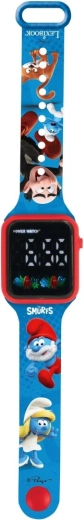 Comfortabele siliconen band met Smurfen-motieven