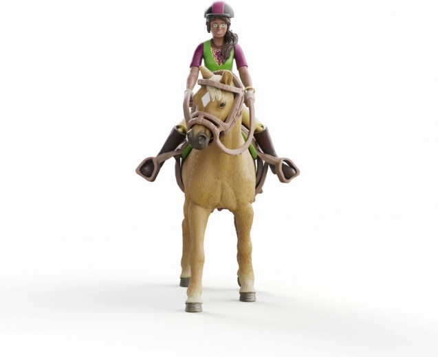 Schleich Horse Club Sarah en merrie Mystery – ruiterset