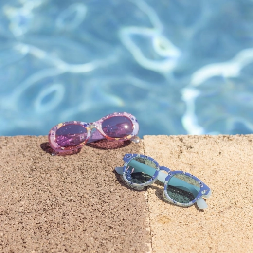 Speels roze design met Stitch-motief
