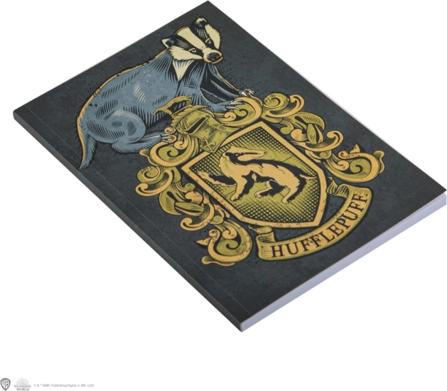 Harry Potter gelinieerd notitieboek Huffelpuf