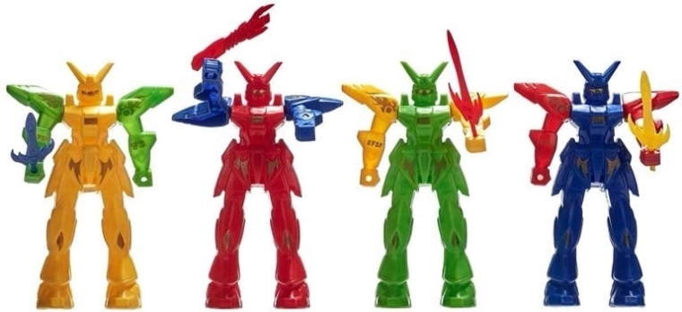 Vier helden, viervoudig speelplezier