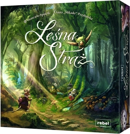 Rebel Boswachter: De beproeving van het bos – bordspel in het Pools