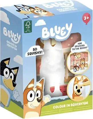 Kleur je eigen squishy figuur in