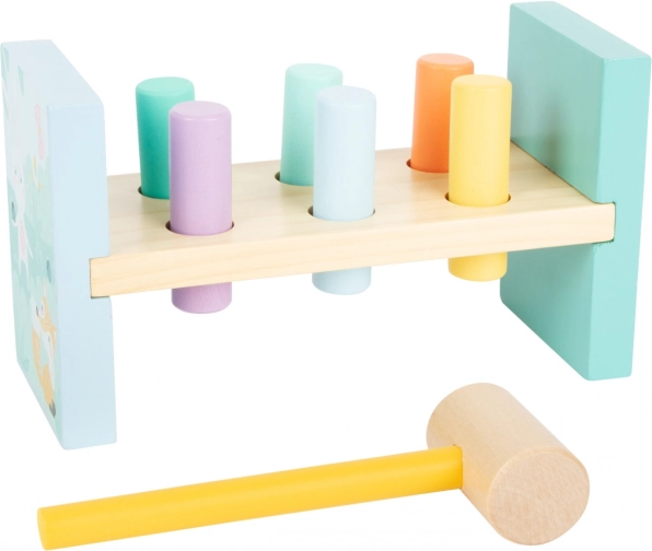Hamerbank in pastelkleuren van Small Foot