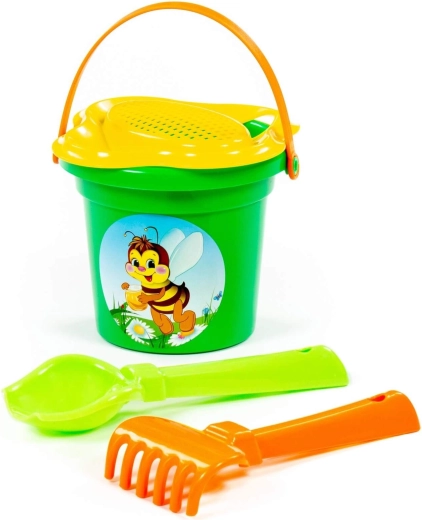 Voor in de zandbak en aan het water