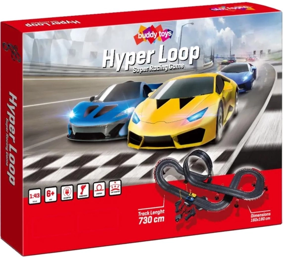 Racebaan Hyper Loop Buddy Toys