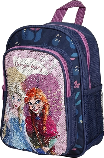 Voorschoolse kinderrugzak FROZEN met glitters
