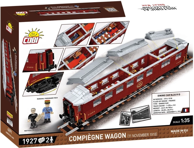 Historische wagon op schaal 1:35