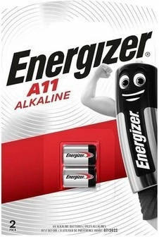 Energizer E11A alkaline batterij, 2 stuks