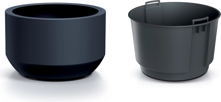 Praktische binneninzet met handgrepen