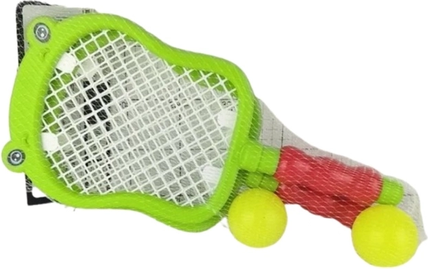 Set racketjes in net