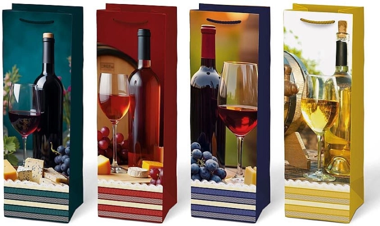 Wijnmotieven met stevige bodem voor veilig transport