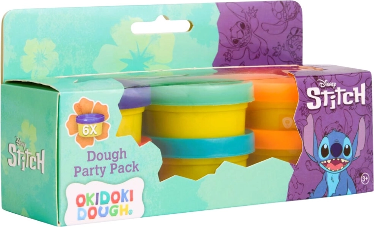Boetseerklei Disney Stitch – set van 6 kleuren