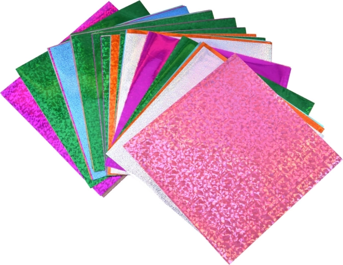 Holografische folies met glanzend effect