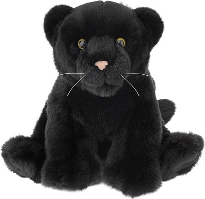 Pluchen zwarte panter 25 cm