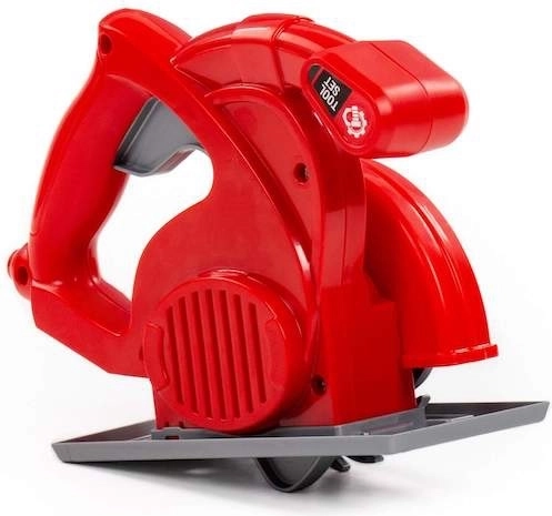 Veilige imitatie van een roterend zaagblad