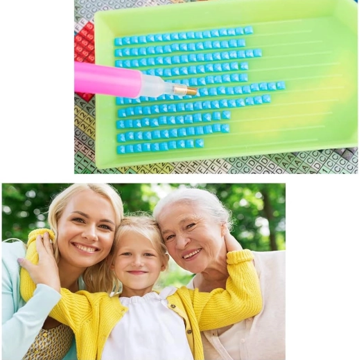 Precies en eenvoudig plaatsen van steentjes