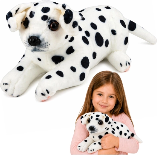 Pluchen dalmatiër hondje 25 cm