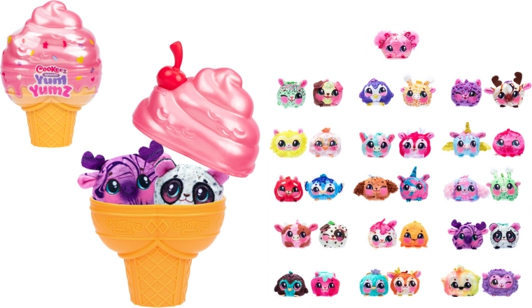 Cookeez Makery Yum Yummz dubbele hoorntje met verrassing