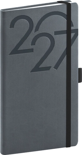 Notique pocketagenda Ajax 2027 zwart 9 × 15,5 cm