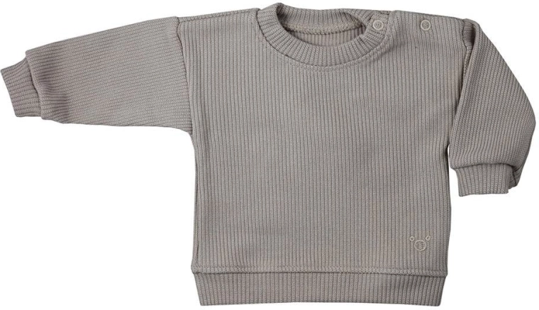 KOALA Pure katoenen baby-T-shirt, beige – Grijs