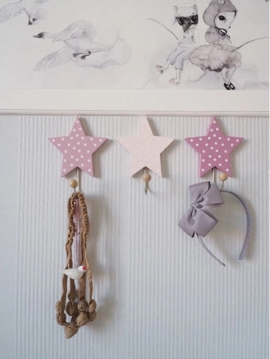 Praktische haakjes voor de kinderkamer en de hal