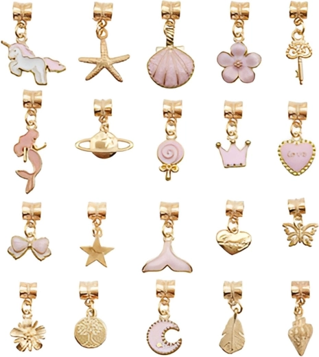 Schattige charm-bedels voor een unieke look