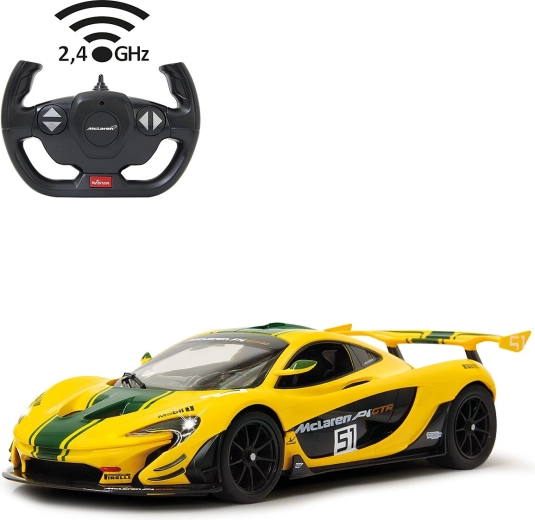 Jamara McLaren P1 GTR RC-auto 1:14 2,4 GHz geel - 1 stuk