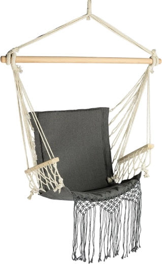 2Kids Toys hangende schommelstoel zwart