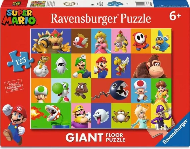 Ravensburger reuzen vloerpuzzel Super Mario (125 stukjes)