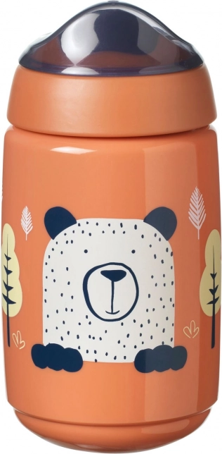 Superstar lekvrije beker met zachte tuit Rood 390ml voor kinderen vanaf 12 maanden