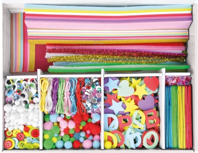 Tot 800 onderdelen voor eindeloos knutselen