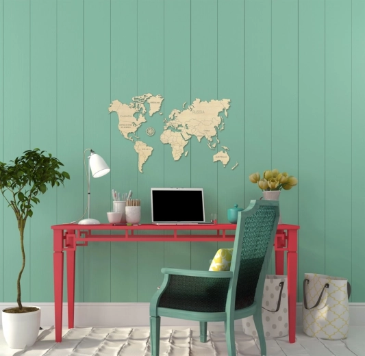 Decoratie vol reisherinneringen
