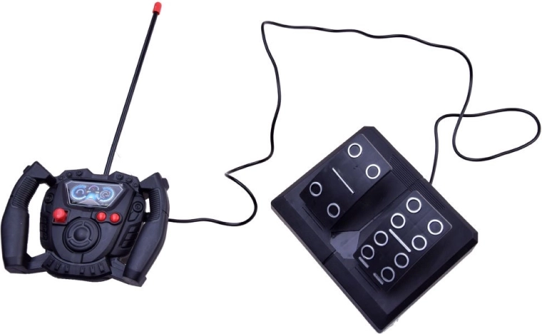 Bediening met controller en gaspedaal