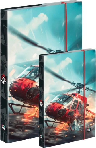 OXYBAG boxen voor schriften A4 en A5 brandweer