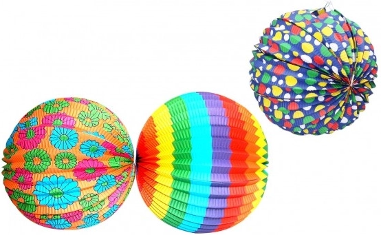 Papieren lampion ballon 25 cm