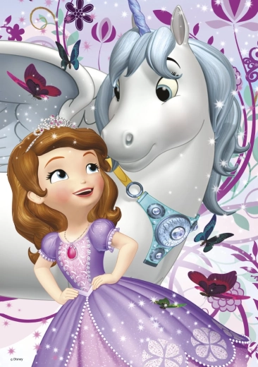 Dino puzzel Sofie en de eenhoorn 200 stukjes