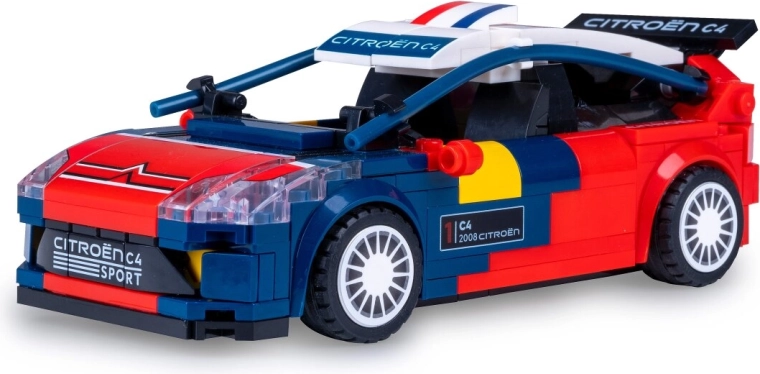 CaDA Citroën C4 WRC 2008 bouwset op schaal 1:24