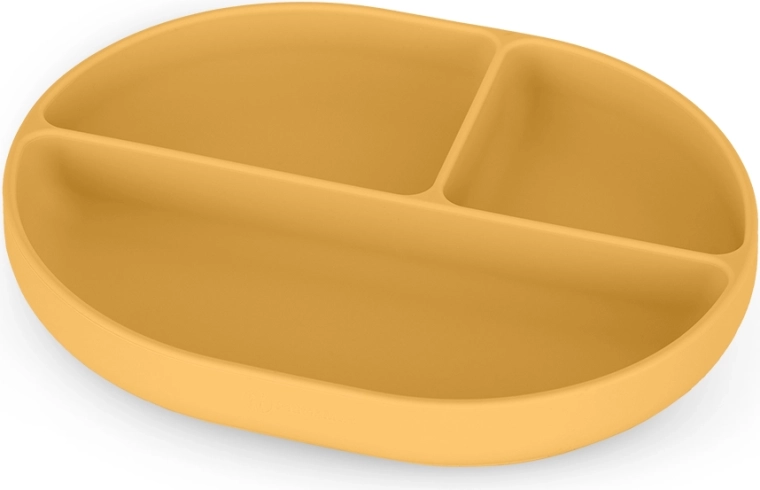 Petite&Mars siliconen ovale vakjesbord Take&Match intense ochre 6m+