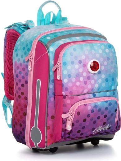 Schooltas met stippen Topgal BEBE
