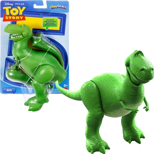 Mattel Disney Pixar Toy Story Rex dinosaurusfiguur 21 cm