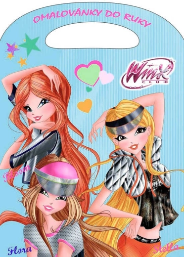 Kleurboek om vast te houden A4 Winx Club Fashion