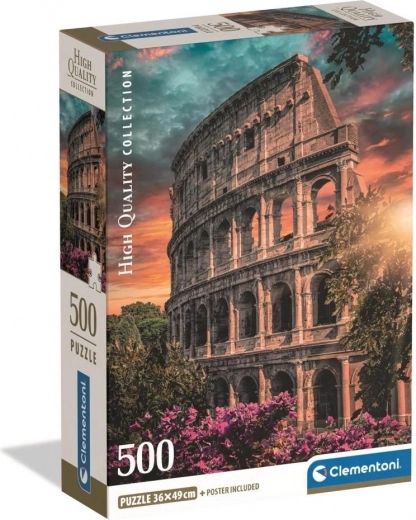 Clementoni puzzel Colosseum Rome 500 stukjes