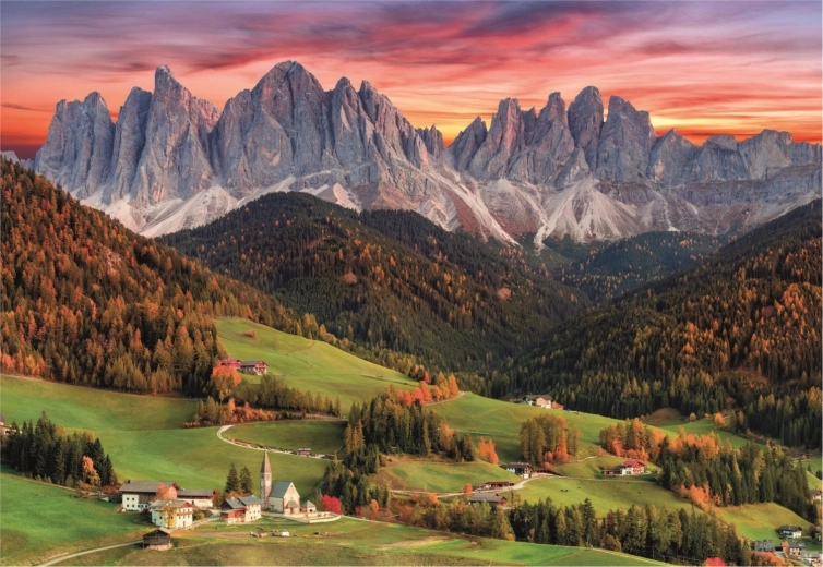 Puzzel 2000 stukjes High Quality – Val di Funes