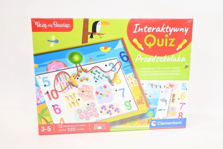 Interactieve quiz voor kleuters CLEMENTONI