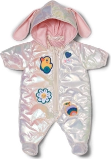 BABY born winteroverall crème voor pop 43 cm