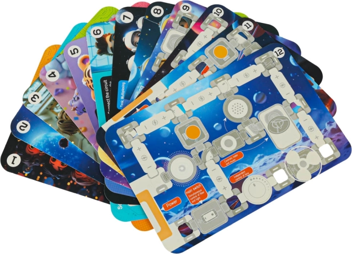 12 opdrachtkaarten met oplopende moeilijkheid