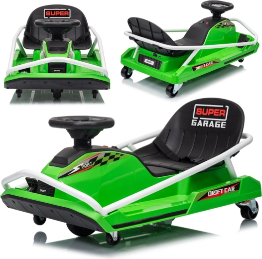 Elektrische driftkart voor kinderen 24 V, tot 50 kg