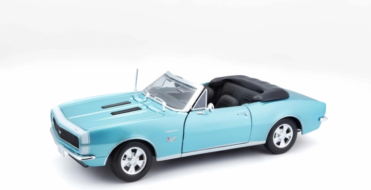 Maisto Chevrolet Camaro SS 396 cabriolet 1967 1:18 turquoise