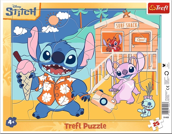 Trefl puzzel vrolijke Stitch 25 stukjes